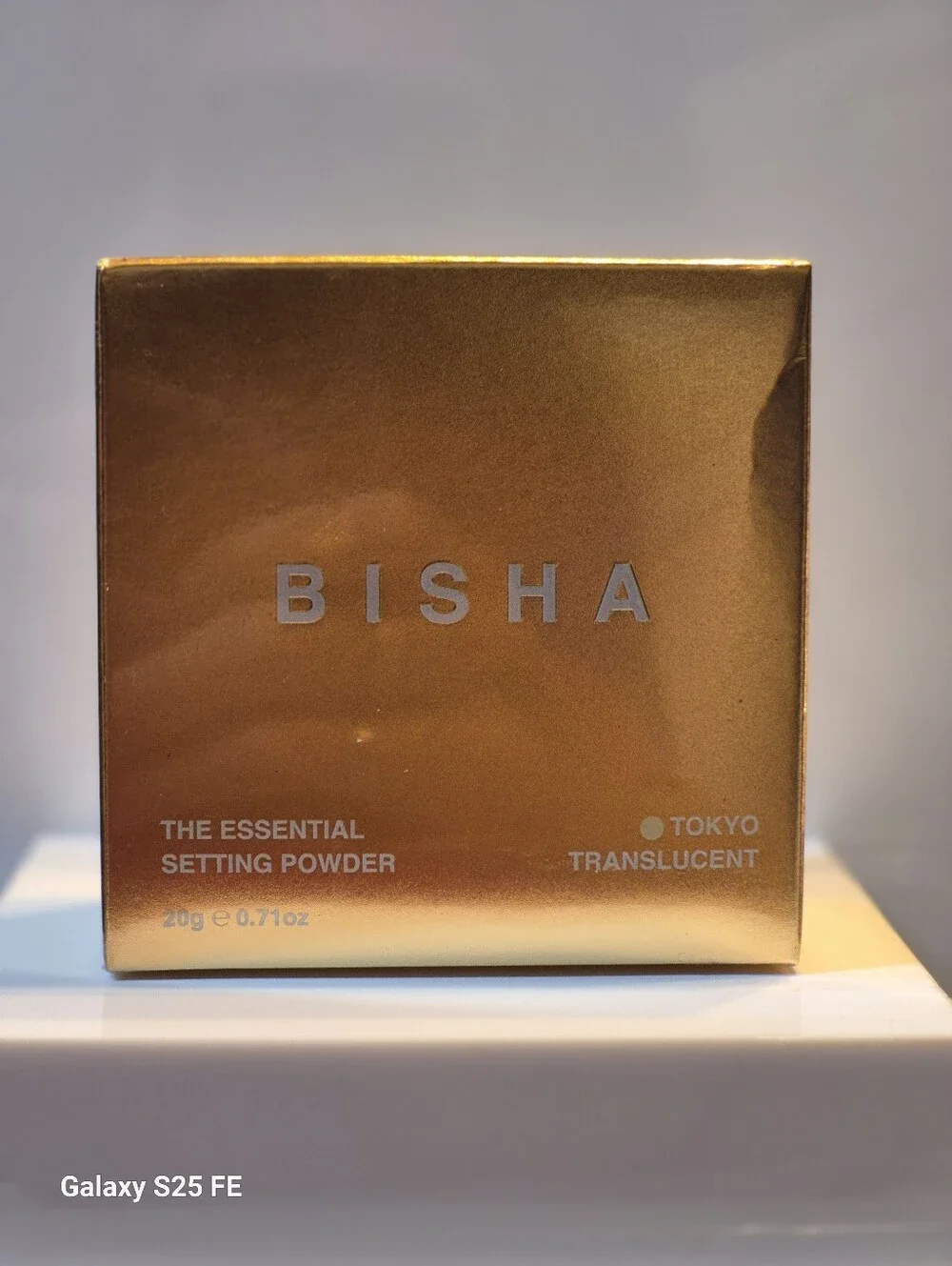 Bisha The Essential Setting Powder: Tokyo Translucent, .71oz (FS), Sealed, NIB